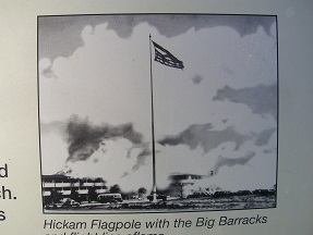 Hickem Army Air Field Flagpole Dec 7 1941