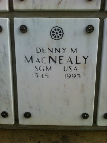 SGM Denny MacNealy