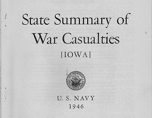 Iowa Navy Cover Page