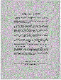 Idaho Navy Notice Page