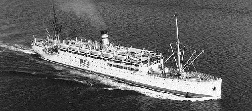 USS Grant under way in Manila Bay in 1938