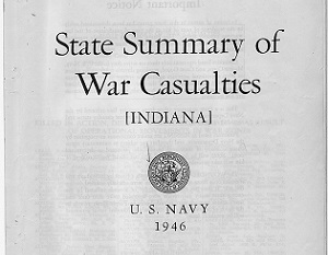 Indiana Navy Cover Page