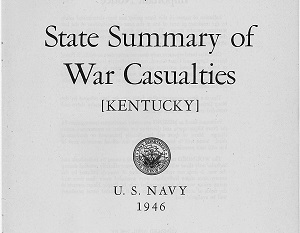 Kentucky Navy Cover Page