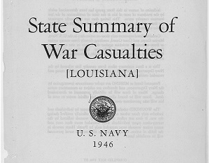 Louisiana Navy Cover Page