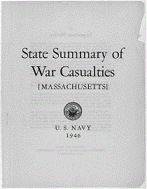 Massachusetts Navy Cover Page