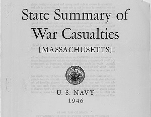 Massachusetts Navy Cover Page