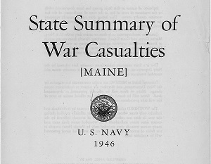 Maine Navy Cover Page