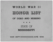 Mississippi Army Cover Page