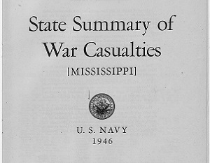 Mississippi Navy Cover Page
