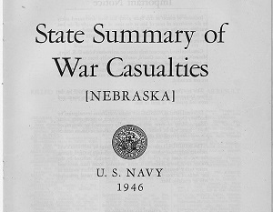 Nebraska Navy Cover Page