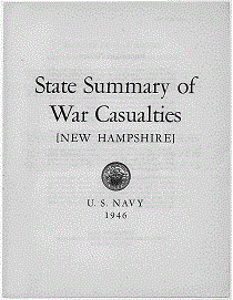 New Hampshire Navy Cover Page