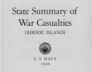 Rhode Island Navy Cover Page