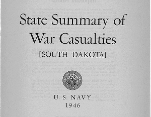 South Dakota Navy Cover Page