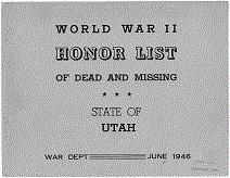 Utah Army Cover Page