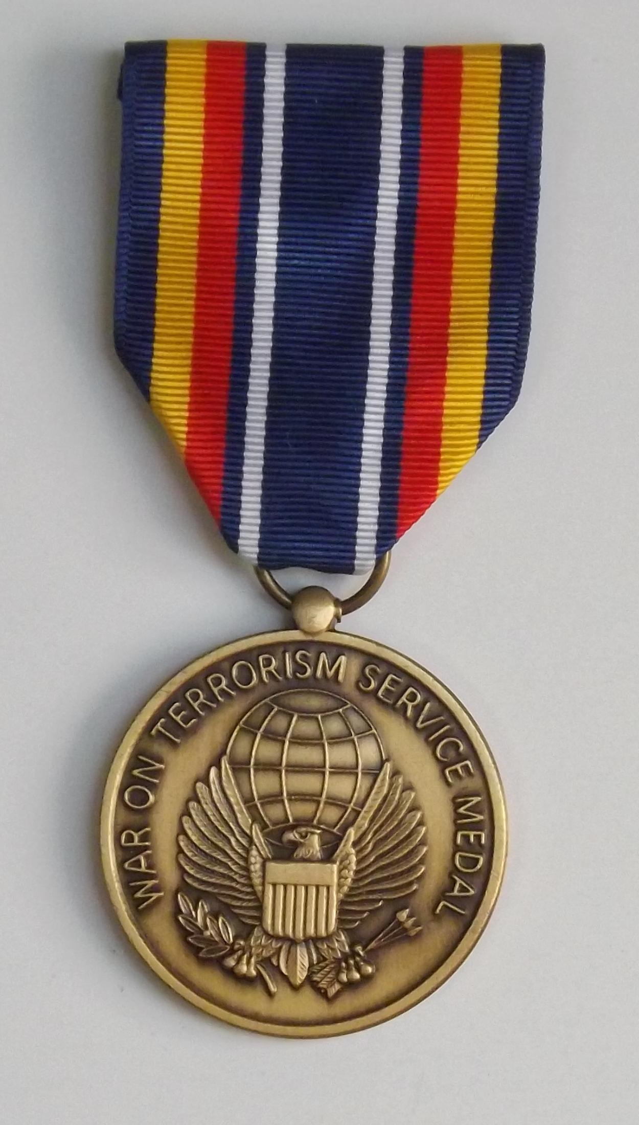 Genuine U.S. Full Size Medal: Global War On Terrorism Civilian Service Medal - Department Of Defense