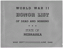 Nebraska Army Cover Page