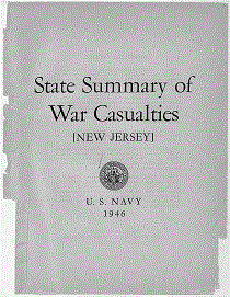 New Jersey Navy Cover Page