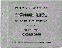 Oklahoma Army Cover Page